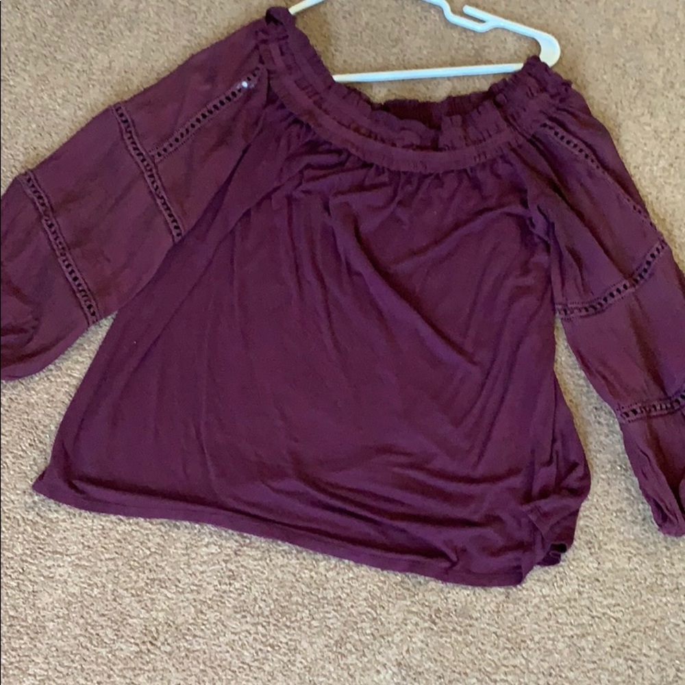Off the shoulder with detail